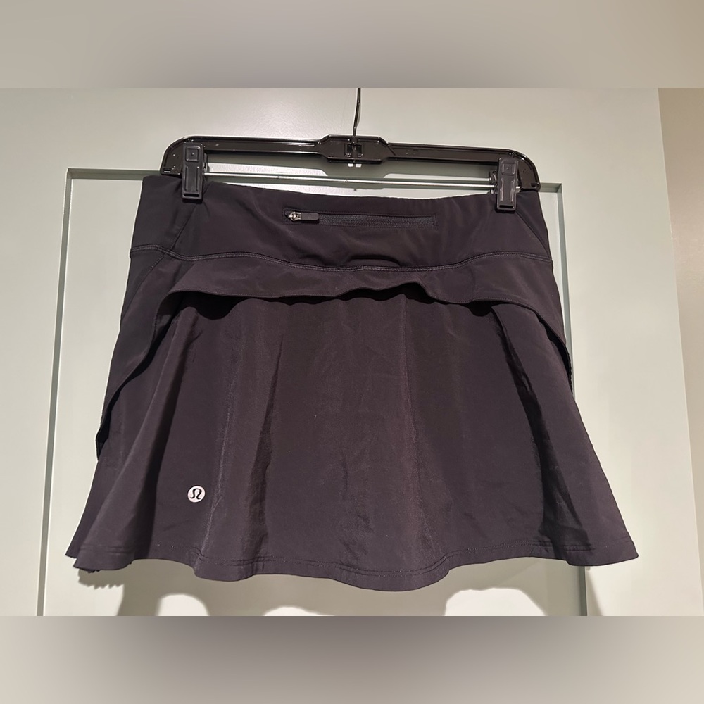 Lululemon black tennis skirt